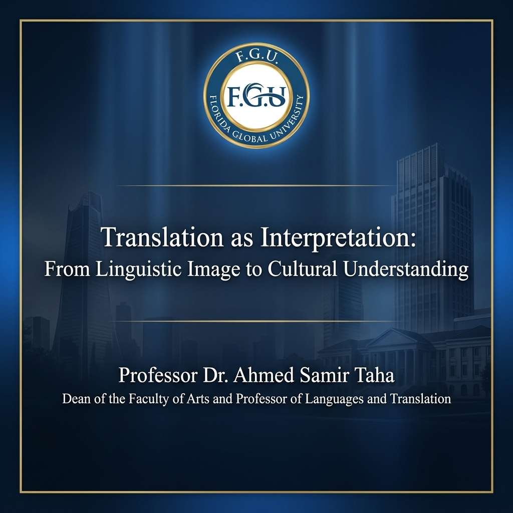 Prof. Dr. Ahmed Samir Writes: Translation as Interpretation — From Linguistic Image to Cultural Understanding